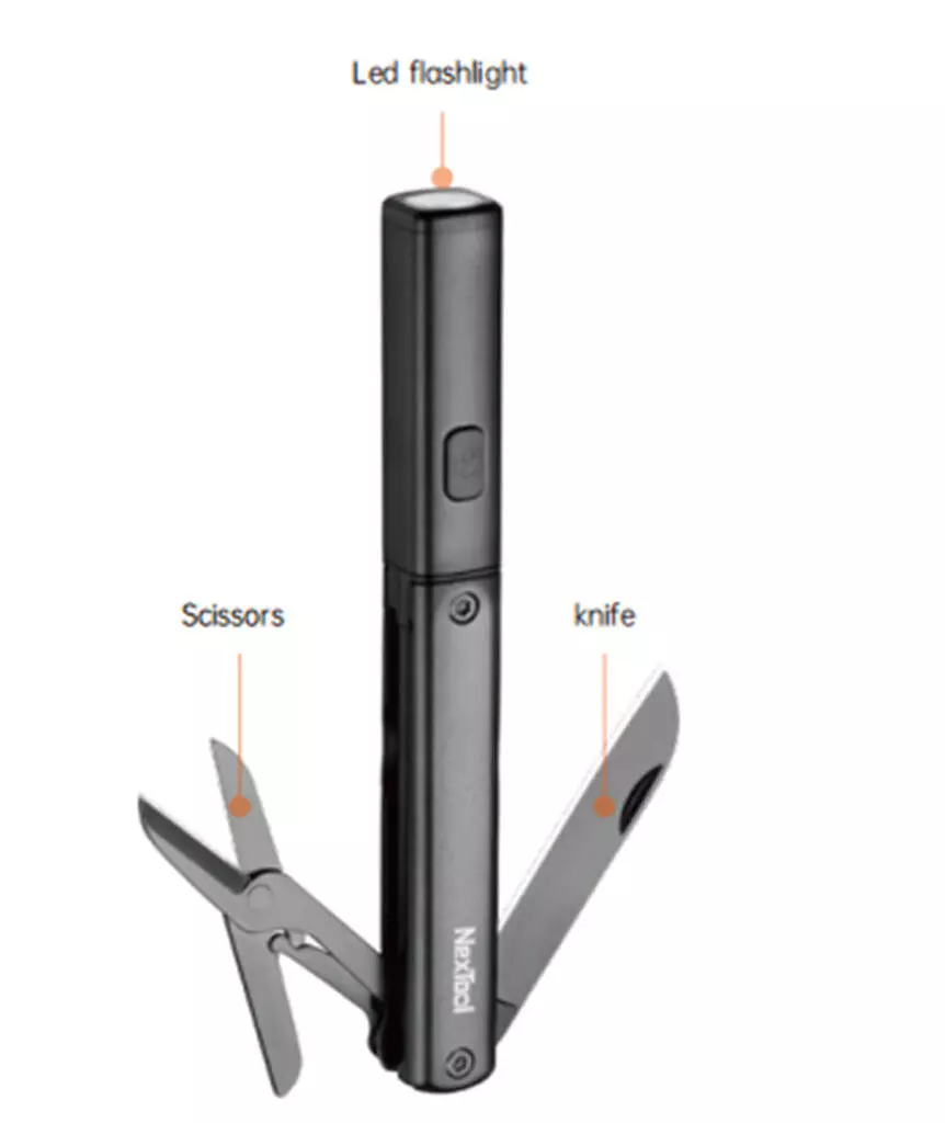 Мультитул NexTool Multifunctional Pen (NE20026) (3 функции) Мультитул NexTool Multifunctional Pen (NE20026) (3 функции)