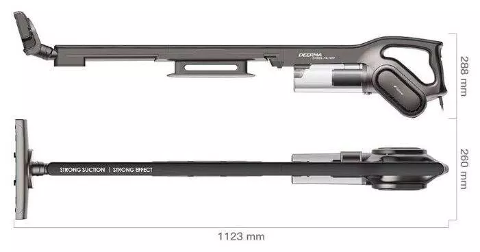 Пылесос Deerma Vacuum Cleaner DX700S Black (Черный) Пылесос Deerma Vacuum Cleaner DX700S Black (Черный)
