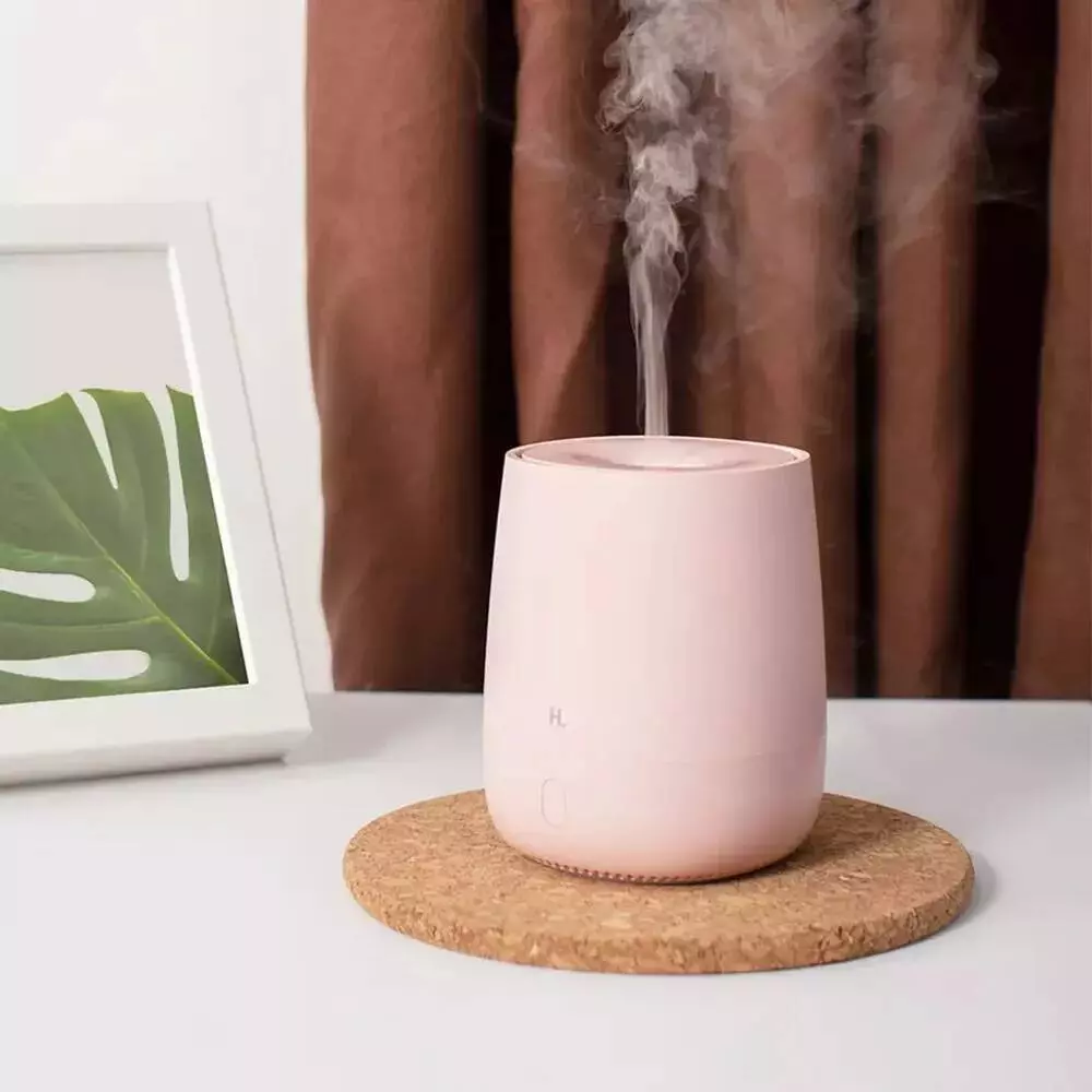 Увлажнитель воздуха с ароматизатором HL Aroma Diffuser Pink (Розовый) Увлажнитель воздуха с ароматизатором HL Aroma Diffuser Pink (Розовый)