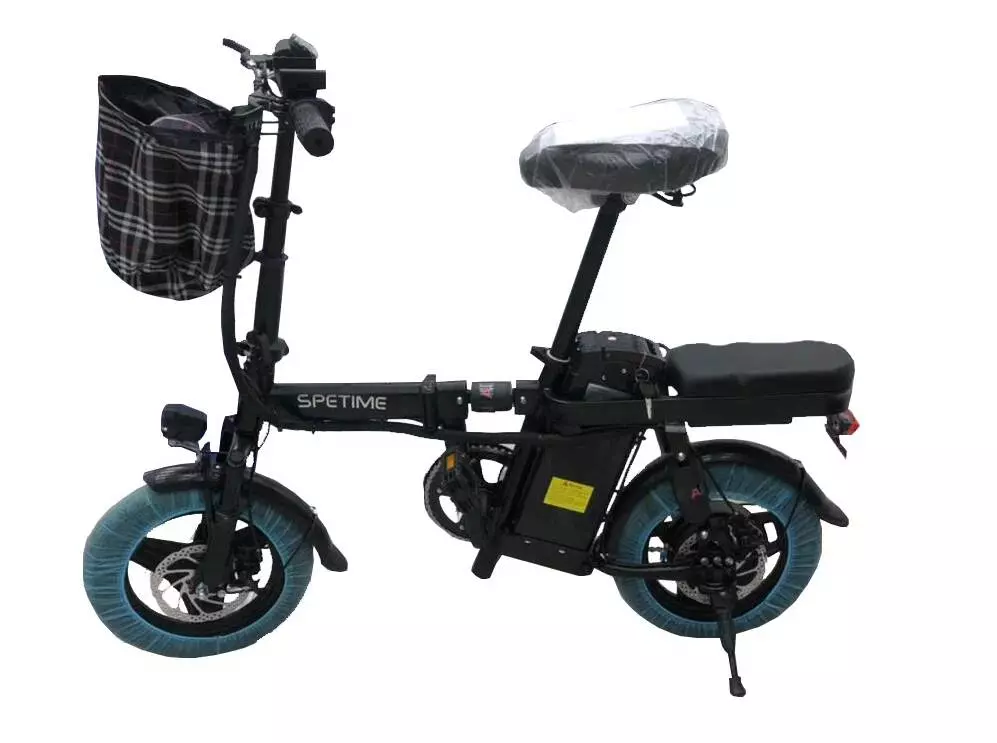 Электровелосипед Spetime E-Bike S6 Pro Black (Черный)