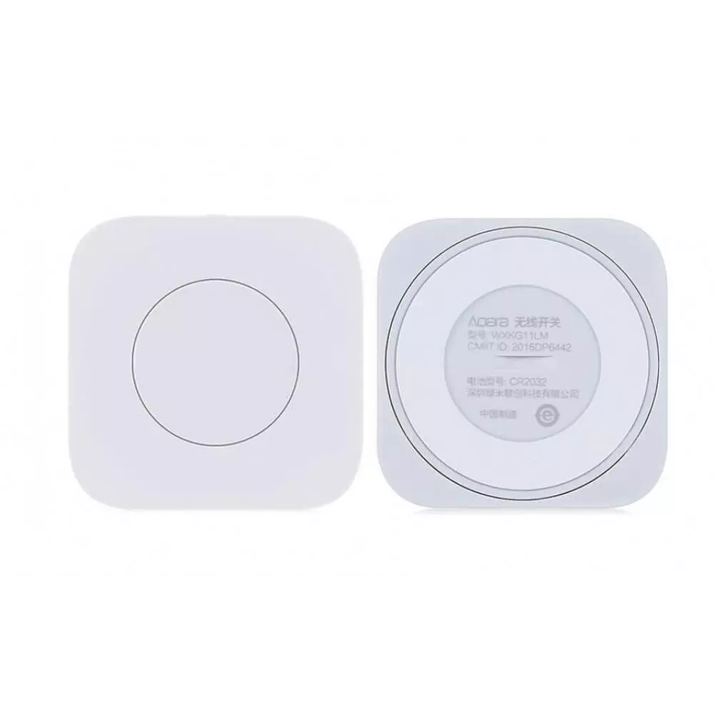 Кнопка беспроводная Aqara Smart Wireless Switch (WXKG12LM) White (Белый) Кнопка беспроводная Aqara Smart Wireless Switch (WXKG12LM) White (Белый)