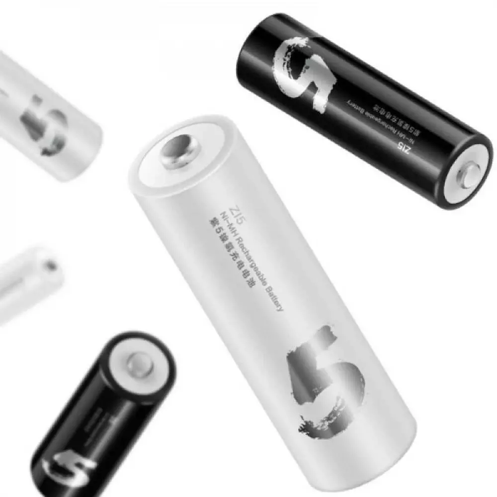 Аккумуляторные батарейки Xiaomi Rechargeable ZI5 AA Ni-Mh 1700 мА·ч (4 шт) Аккумуляторные батарейки Xiaomi Rechargeable ZI5 AA Ni-Mh 1700 мА·ч (4 шт)