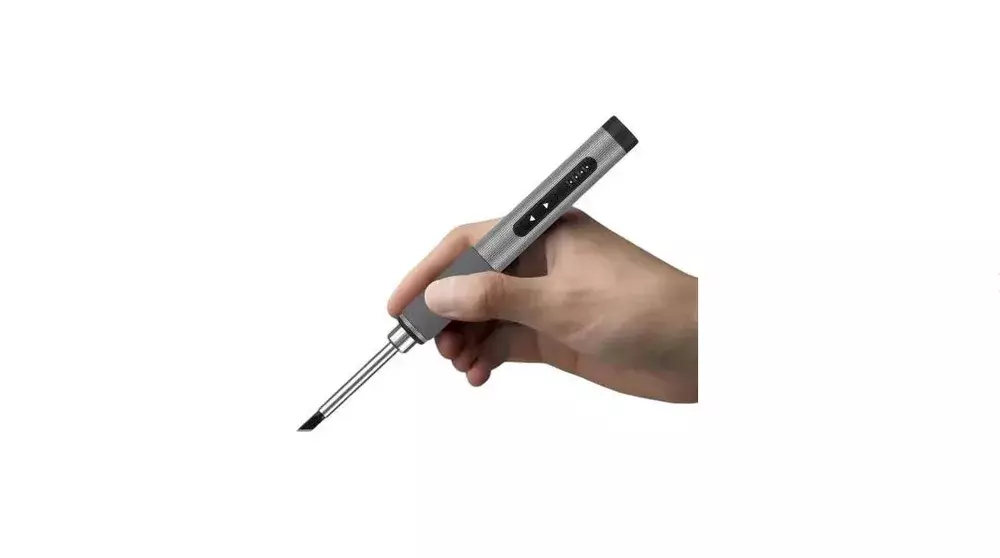 Паяльник Xiaomi RONGUAN Intelligent Portable Soldering Iron WP72 Gray (Серый) Паяльник Xiaomi RONGUAN Intelligent Portable Soldering Iron WP72 Gray (Серый)