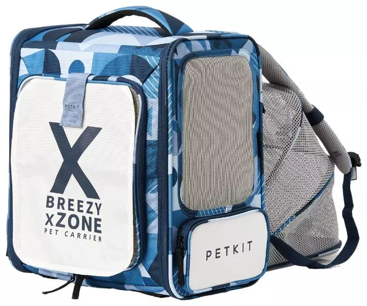 Рюкзак-переноска для кошек Petkit Outdoor X-Zone Cat Backpack Blue (Синий) CN Рюкзак-переноска для кошек Petkit Outdoor X-Zone Cat Backpack Blue (Синий) CN