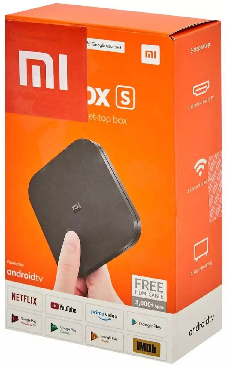 Медиаплеер Xiaomi Box S Black (Черный) Медиаплеер Xiaomi Box S Black (Черный)