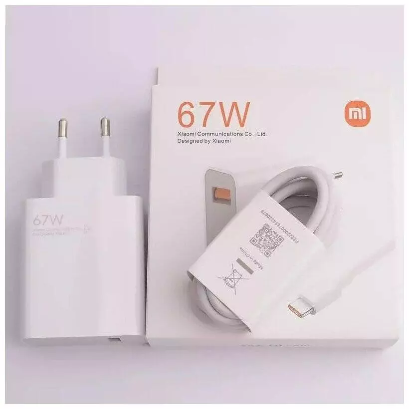 Сетевое зарядное устройство Xiaomi Adaptor 67W (MDY-12E-EF) White (Белый) Сетевое зарядное устройство Xiaomi Adaptor 67W (MDY-12E-EF) White (Белый)