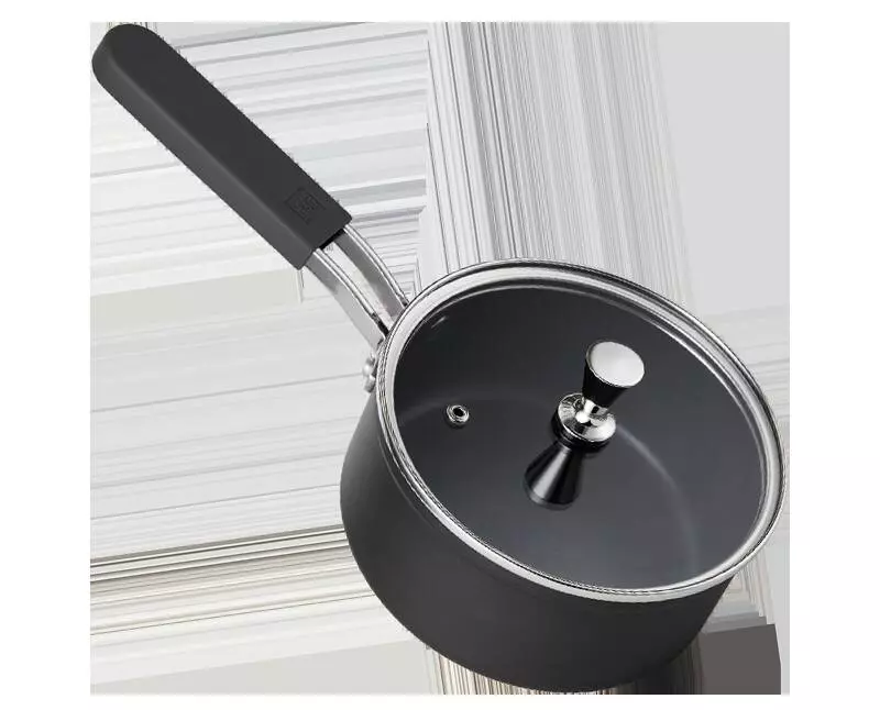 Кастрюля HuoHou Super Platinum Non-Stick Pan (HU0163) Black (Черный)