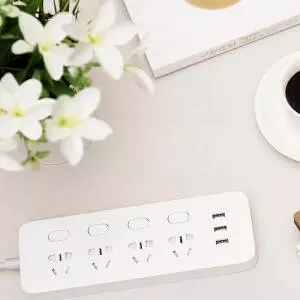 Удлинитель Xiaomi MiJia Intelligent Power Strip 4 (MJSWSKCXB-01QM) 1.8 м White (Белый) Удлинитель Xiaomi MiJia Intelligent Power Strip 4 (MJSWSKCXB-01QM) 1.8 м White (Белый)