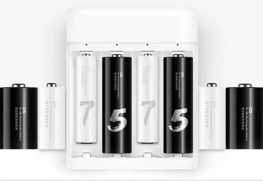 Аккумуляторные батарейки Xiaomi ZI5 Ni-MH Rechargeable Battery (HR6-AA) (4 шт.) (АА 512) Аккумуляторные батарейки Xiaomi ZI5 Ni-MH Rechargeable Battery (HR6-AA) (4 шт.) (АА 512)