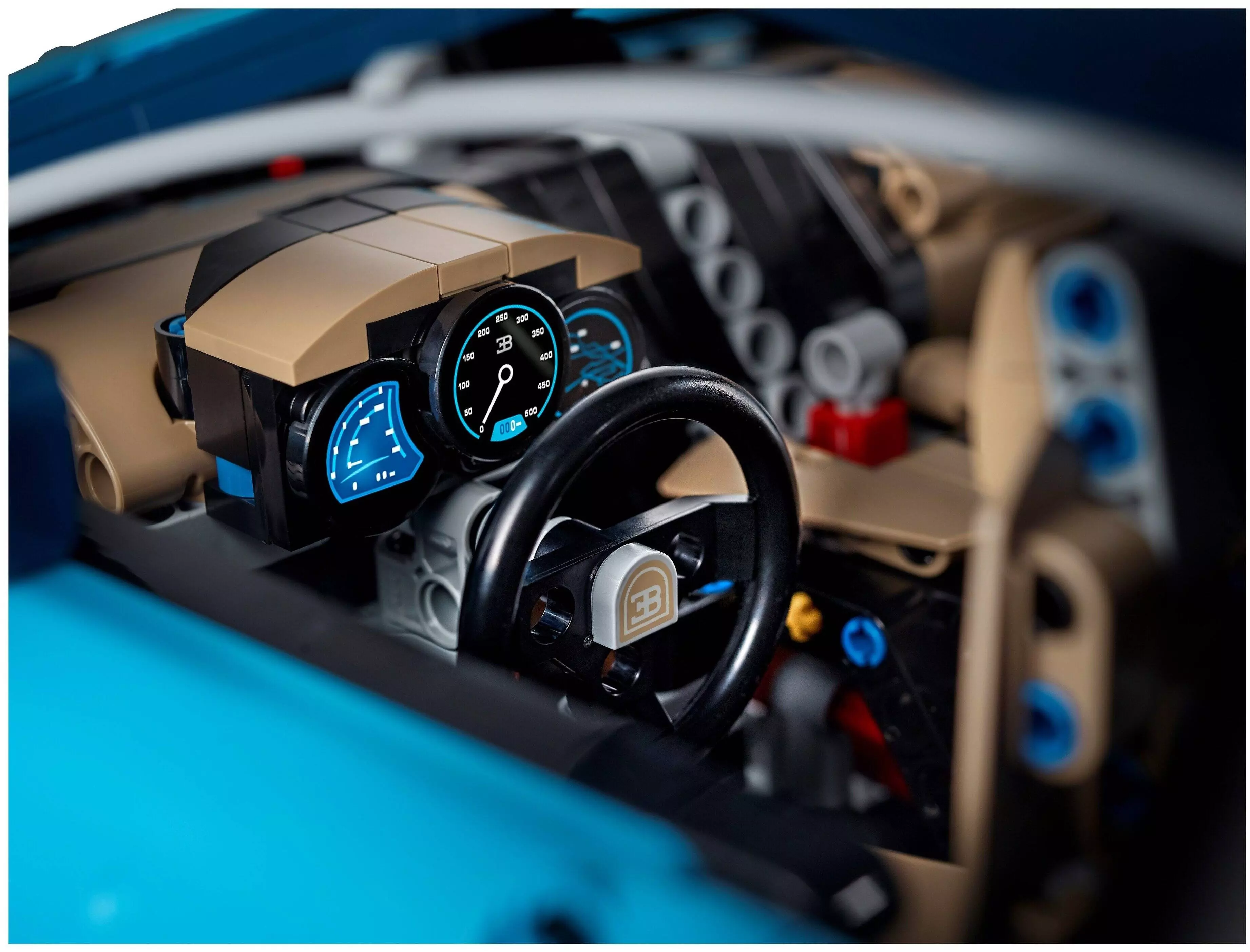 Конструктор LEGO Technic Bugatti Chiron Blue (Синий) CN