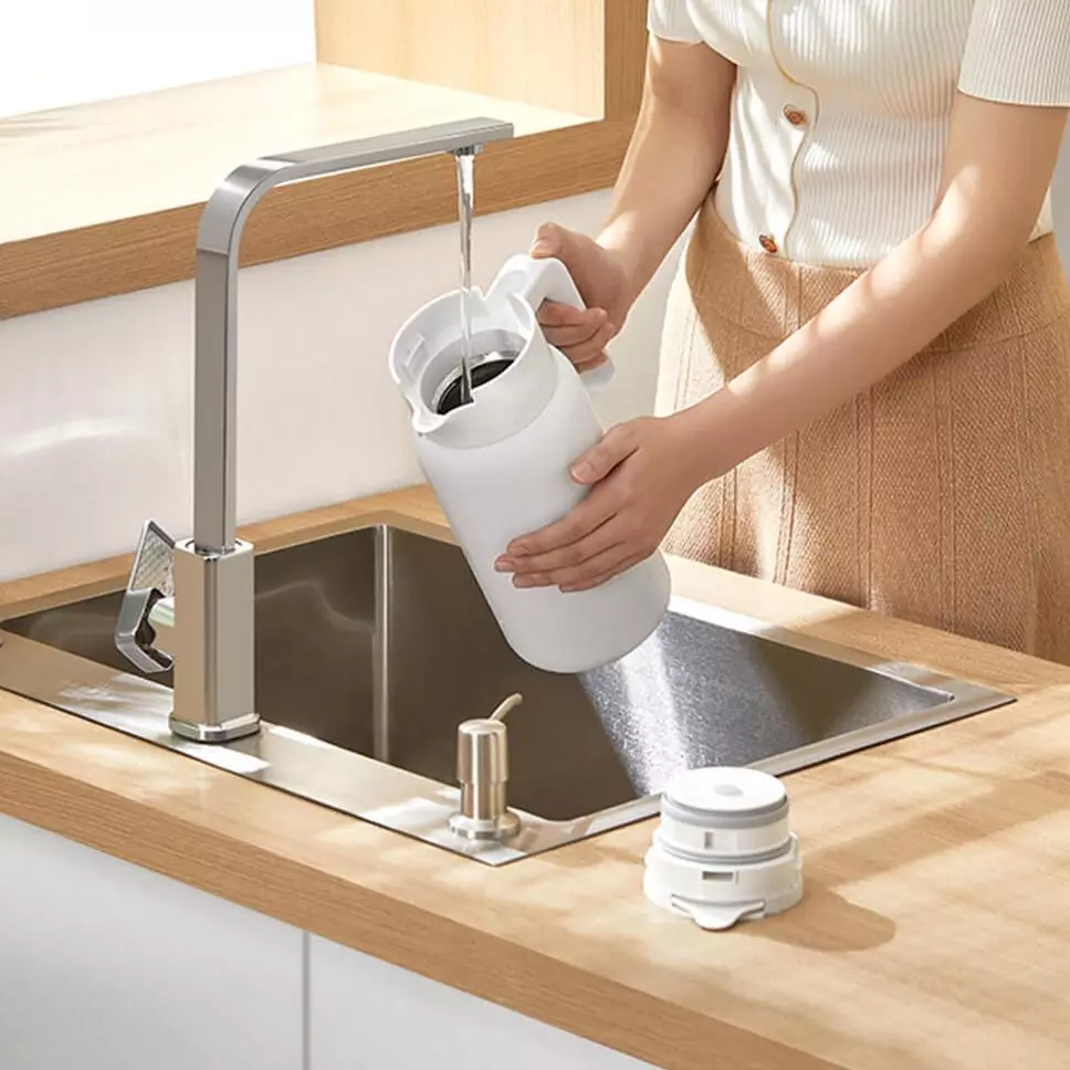 Термокувшин Mijia Thermos Pot 2л (MJBWH02PL) White (Белый) Термокувшин Mijia Thermos Pot 2л (MJBWH02PL) White (Белый)