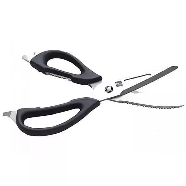 Ножницы кухонные HuoHou Multi-functional Kitchen Scissors 227мм (HU0062) Black (Черный) CN Ножницы кухонные HuoHou Multi-functional Kitchen Scissors 227мм (HU0062) Black (Черный) CN