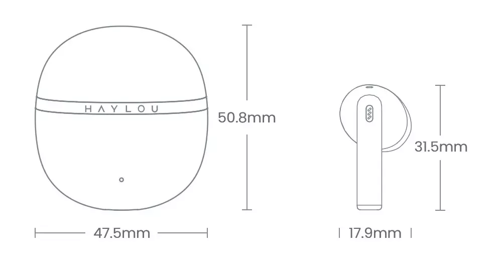 Беспроводные наушники Haylou X1 Plus Blue (Синий) Global Version Беспроводные наушники Haylou X1 Plus Blue (Синий) Global Version