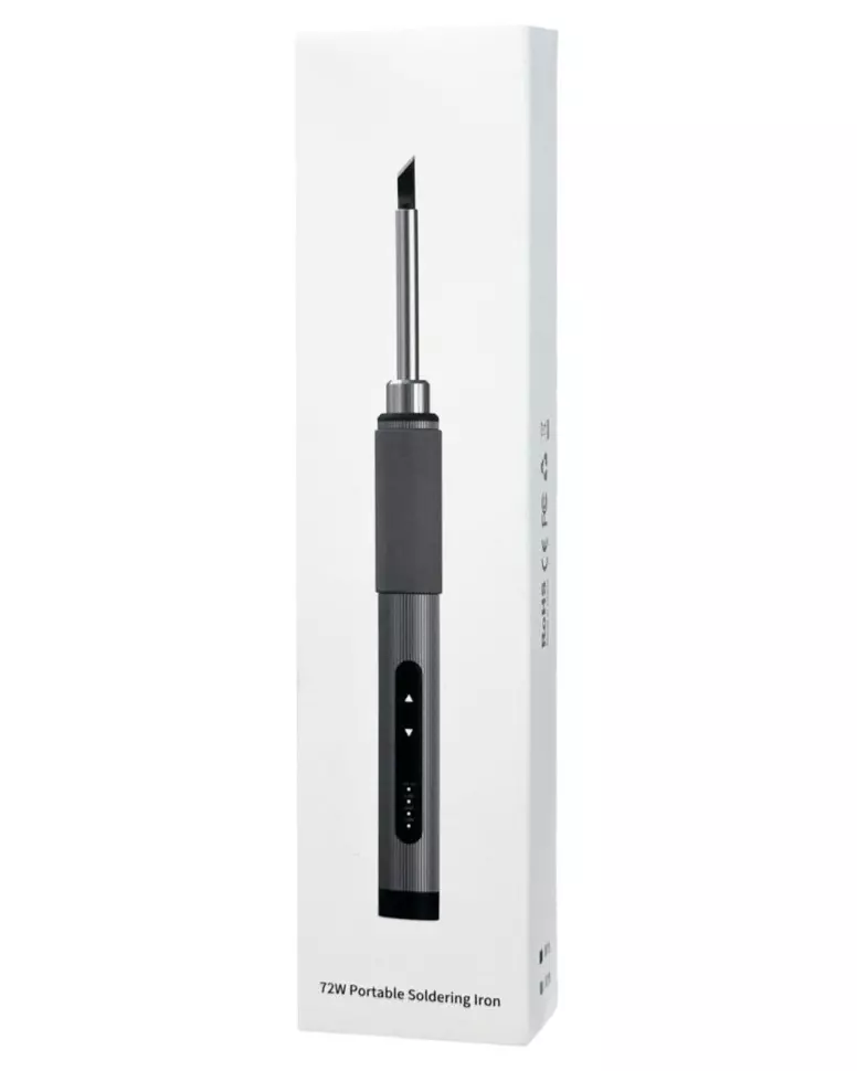 Паяльник Xiaomi RONGUAN Intelligent Portable Soldering Iron WP72 Gray (Серый) Паяльник Xiaomi RONGUAN Intelligent Portable Soldering Iron WP72 Gray (Серый)