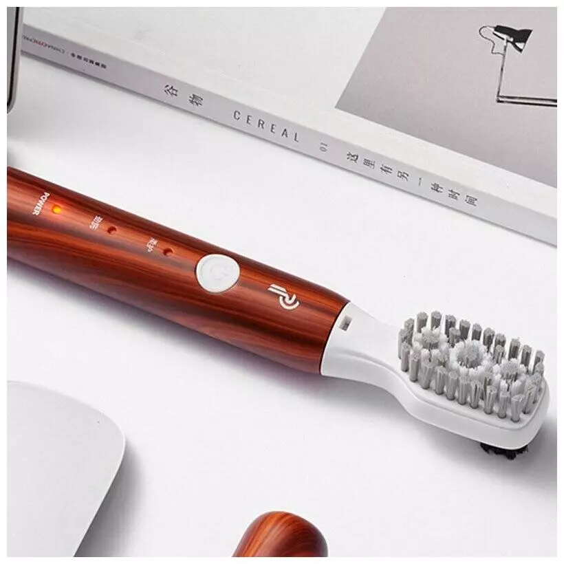 Электрическая щетка для обуви Xiaomi Pulin Sonic Vibrating Shoe Brush (PL- A8) Wood (Дерево) Электрическая щетка для обуви Xiaomi Pulin Sonic Vibrating Shoe Brush (PL- A8) Wood (Дерево)