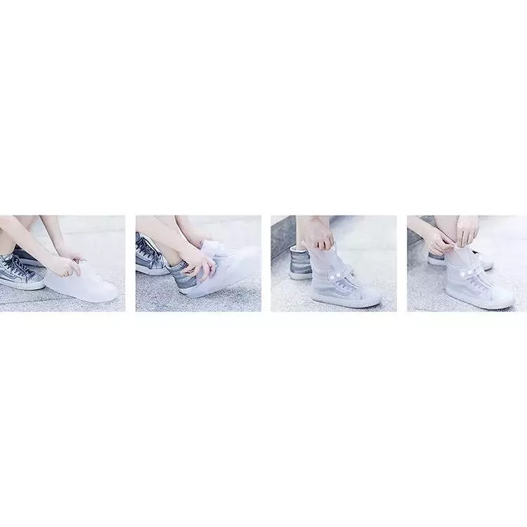 Водонепроницаемые бахилы Zaofeng Rainproof Shoe Cover (HW170201) (XXL) White (Белый) Водонепроницаемые бахилы Zaofeng Rainproof Shoe Cover (HW170201) (XXL) White (Белый)