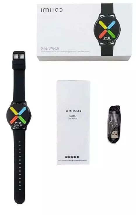 Умные часы Xiaomi IMILAB KW66 Black (Черный) Global Version