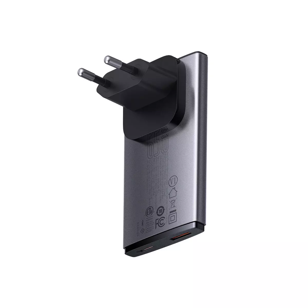 Сетевое зарядное устройство Baseus GaN5 Pro Ultra-Slim 65W Black (Черный) Сетевое зарядное устройство Baseus GaN5 Pro Ultra-Slim 65W Black (Черный)