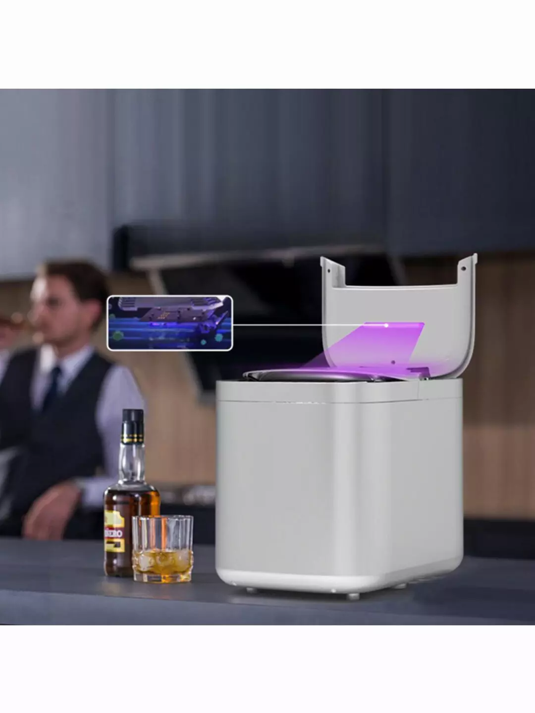 Автоматическая машина для изготовления круглого льда Xiaomi VINO Ice Machine Round Ice 15kg (VZB-15JA) White (Белый) Автоматическая машина для изготовления круглого льда Xiaomi VINO Ice Machine Round Ice 15kg (VZB-15JA) White (Белый)