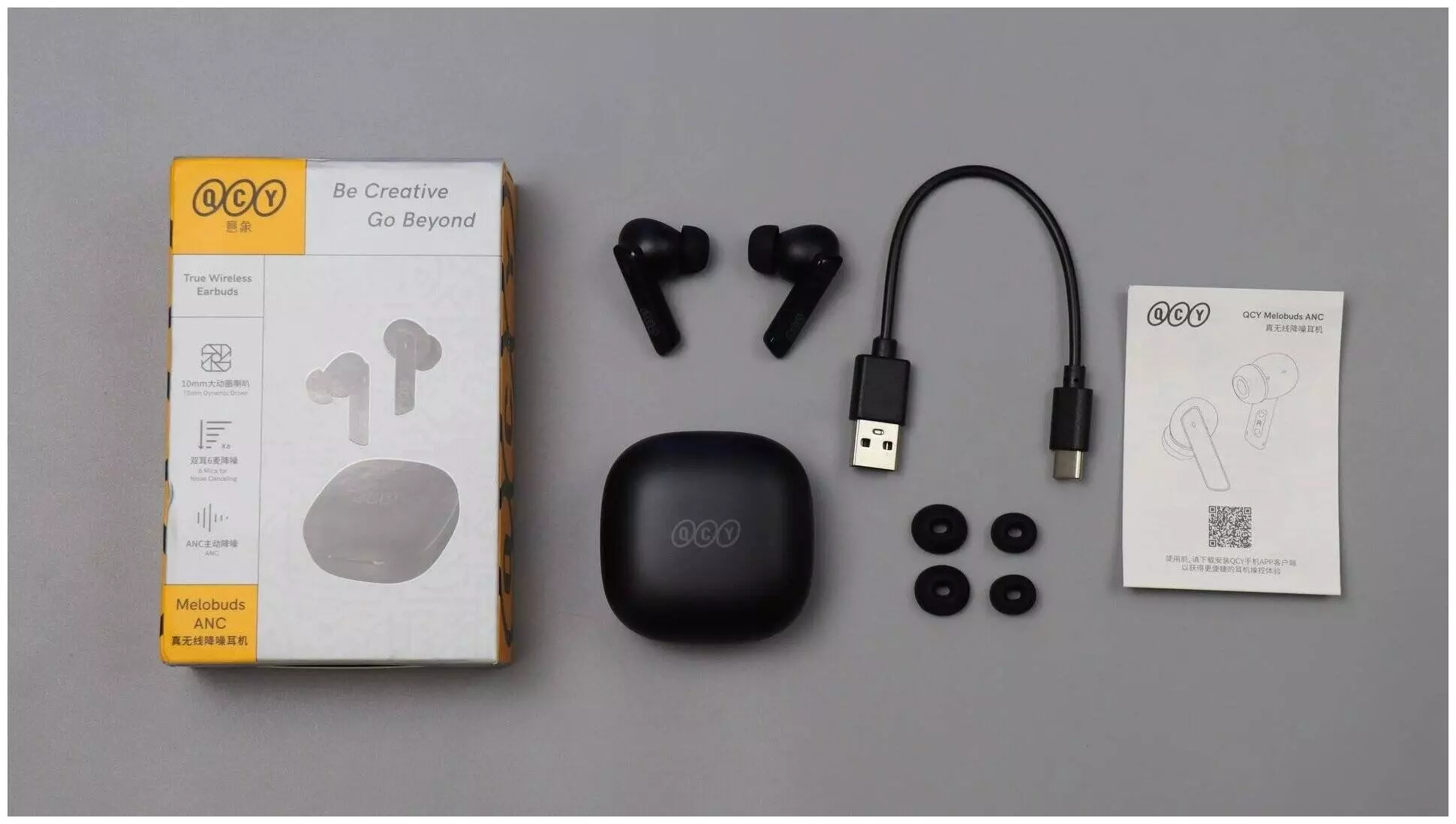 Беспроводные наушники QCY HT05 MeloBuds ANC Black (Черный) CN Беспроводные наушники QCY HT05 MeloBuds ANC Black (Черный) CN