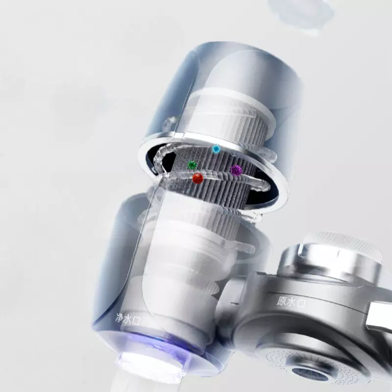 Фильтра-насадка на кран Xiaozhi Drinking Faucet Water Purifier (LJ107) Gray (Серый) Фильтра-насадка на кран Xiaozhi Drinking Faucet Water Purifier (LJ107) Gray (Серый)