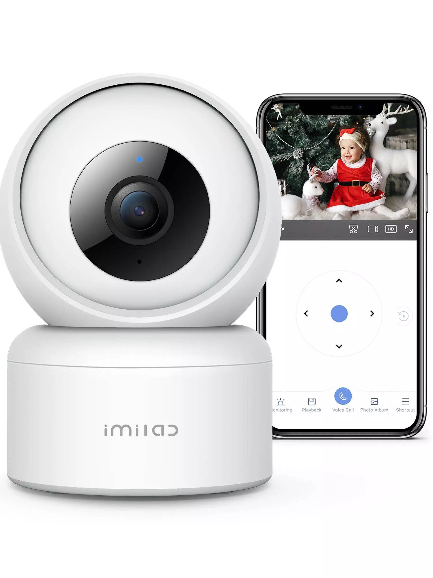IP камера Xiaomi IMILAB Smart Camera C20 Pro (CMSXJ56B) White (Белый) EU IP камера Xiaomi IMILAB Smart Camera C20 Pro (CMSXJ56B) White (Белый) EU