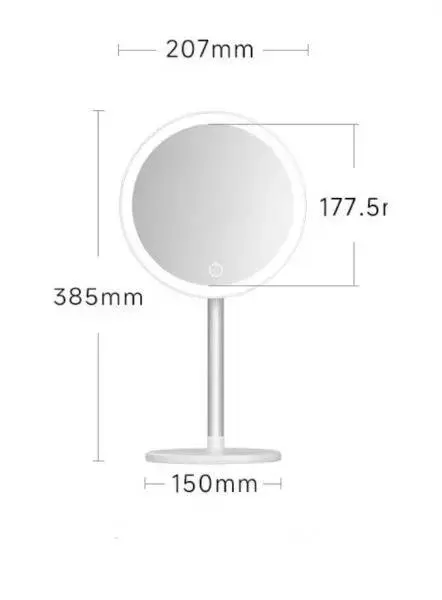 Зеркало для макияжа Xiaomi DOCO Daylight Mirror (DM005) White (Белый) Зеркало для макияжа Xiaomi DOCO Daylight Mirror (DM005) White (Белый)