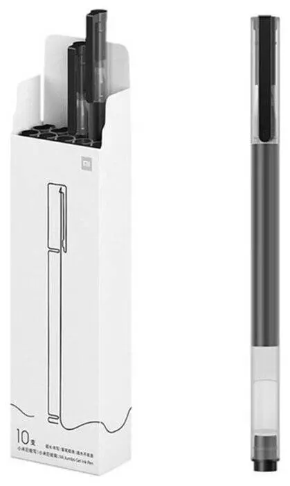 Набор гелевых ручек Xiaomi High-capacity Gel Pen (BHR4603GL) (10 шт) Black (Черный) Набор гелевых ручек Xiaomi High-capacity Gel Pen (BHR4603GL) (10 шт) Black (Черный)