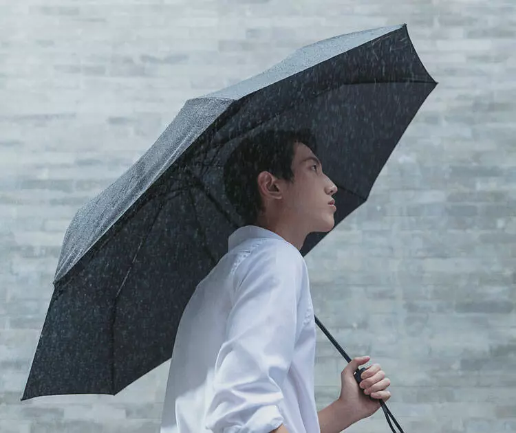 Зонт NINETYGO Oversized Portable Umbrella (Automatic Version) Black (Черный) Зонт NINETYGO Oversized Portable Umbrella (Automatic Version) Black (Черный)