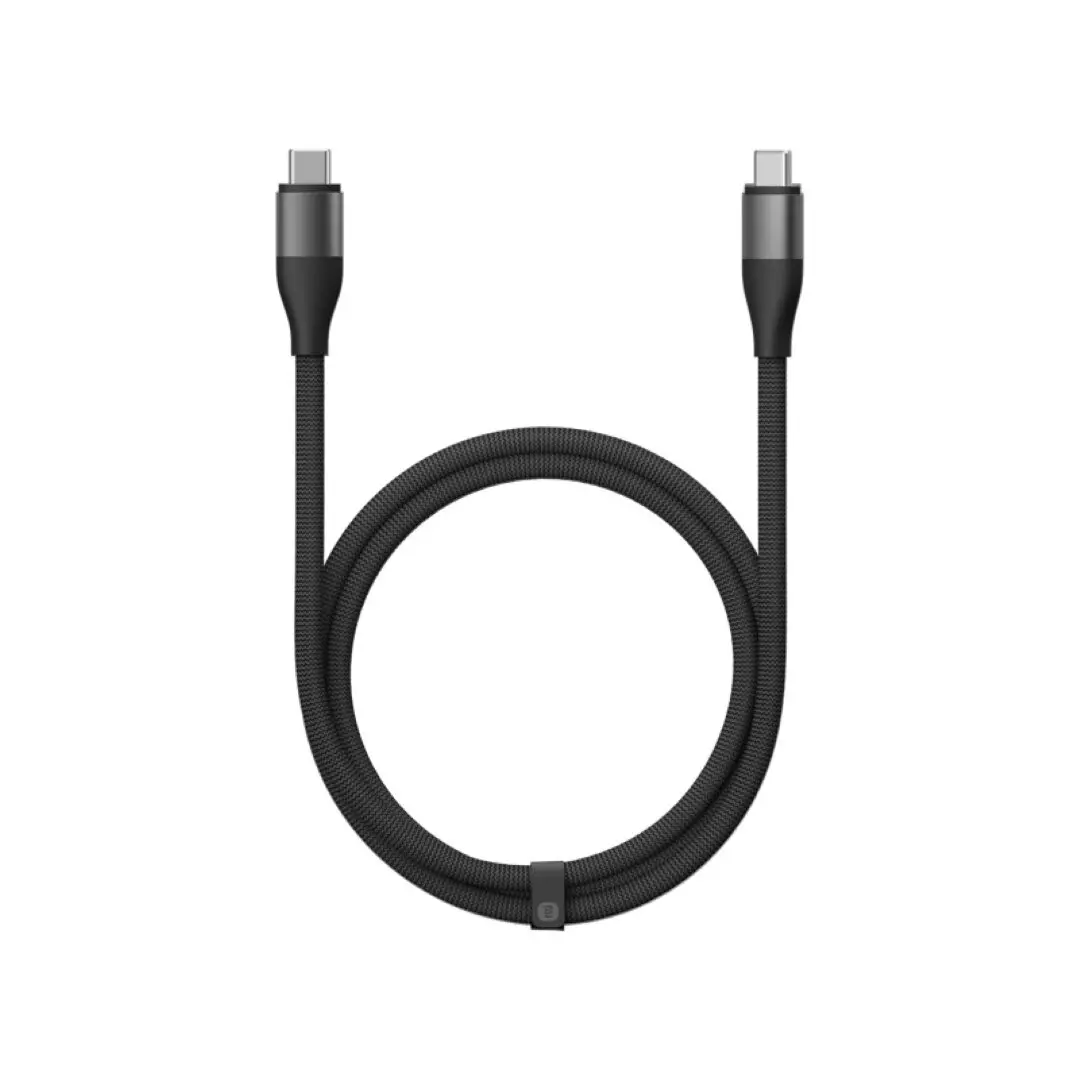 Высокоскоростной кабель для передачи данных Xiaomi Dual Type-C 6A 1m (XMAC1CYM) Dark Gray (Темно-серый)