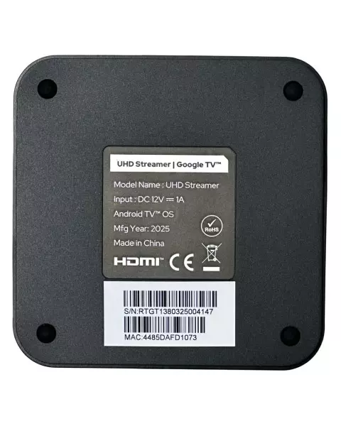 Tv-приставка RockTek GT1 UHD Google (4ГБ/32ГБ) Black (Черный) Global Version Tv-приставка RockTek GT1 UHD Google (4ГБ/32ГБ) Black (Черный) Global Version