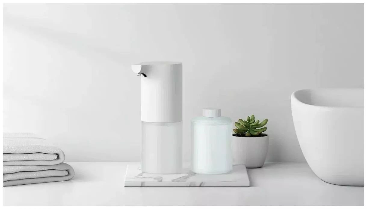 Дозатор мыла Xiaomi Mijia Automatic Foam Soap Dispenser White (Белый) Дозатор мыла Xiaomi Mijia Automatic Foam Soap Dispenser White (Белый)