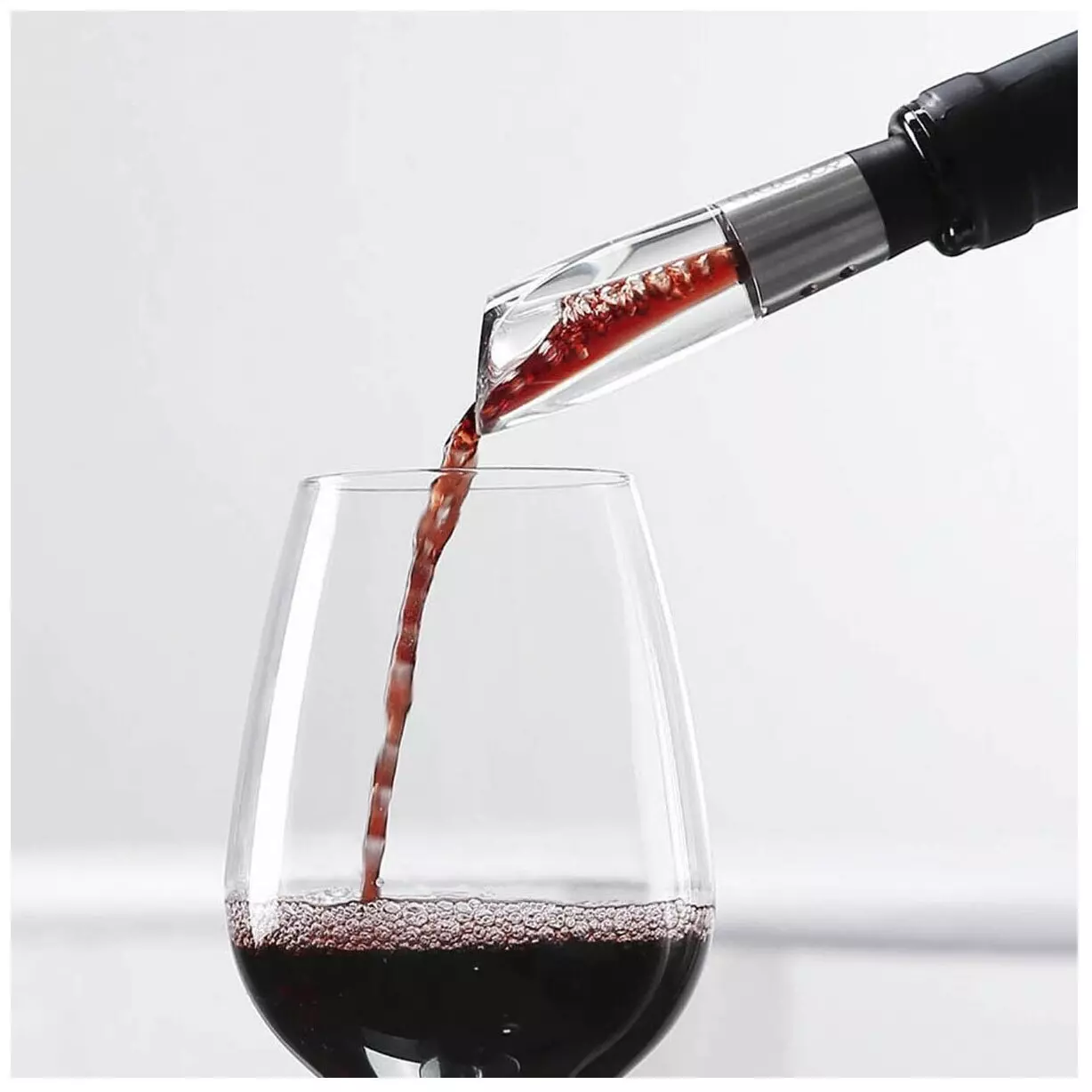 Аэратор для вина Circle Joy Wine Aerator & Pourer Black (Черный) Аэратор для вина Circle Joy Wine Aerator & Pourer Black (Черный)