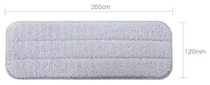 Насадка Deerma Spray MOP, 4 шт Gray (Серый)