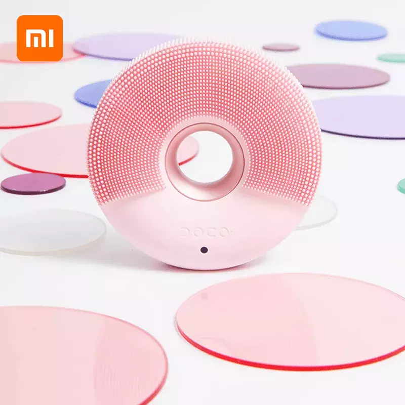 Массажер для лица с ультразвуковой очисткой Xiaomi DOCO Smart Sonic V001 Pink (Розовый) Массажер для лица с ультразвуковой очисткой Xiaomi DOCO Smart Sonic V001 Pink (Розовый)