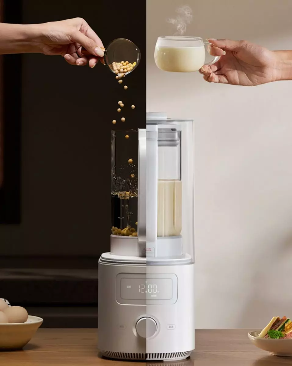 Умный блендер с функцией нагрева Xiaomi Miiia Smart Sound Blender S2 (MJPBJ02DEM) 1.5L White (Белый) Умный блендер с функцией нагрева Xiaomi Miiia Smart Sound Blender S2 (MJPBJ02DEM) 1.5L White (Белый)