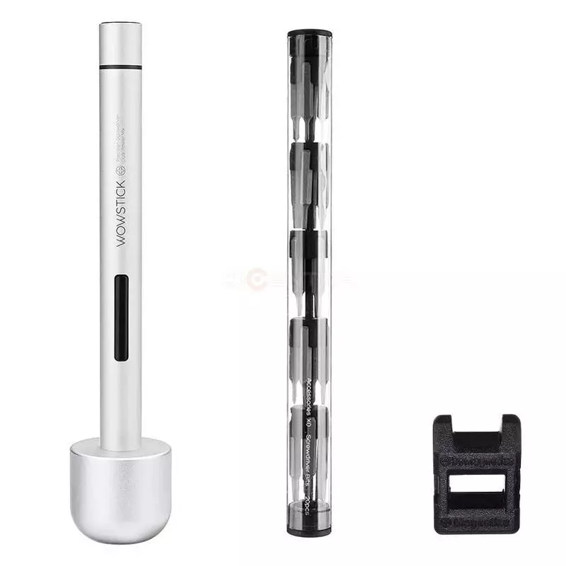 Аккумуляторная отвертка Wowstick 1P+ Silver (Серебристый) Аккумуляторная отвертка Wowstick 1P+ Silver (Серебристый)