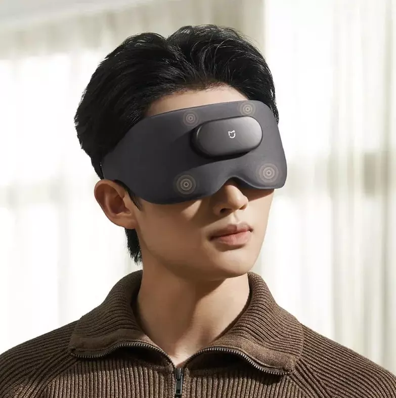 Массажер для глаз Xiaomi Mijia Intelligent Massage Eye Mask (MJAMZYMYY01) Black (Черный)