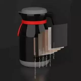 Термокувшин Xiaomi 17PIN Warm Star Pot (1 л) Black (Черный) Термокувшин Xiaomi 17PIN Warm Star Pot (1 л) Black (Черный)