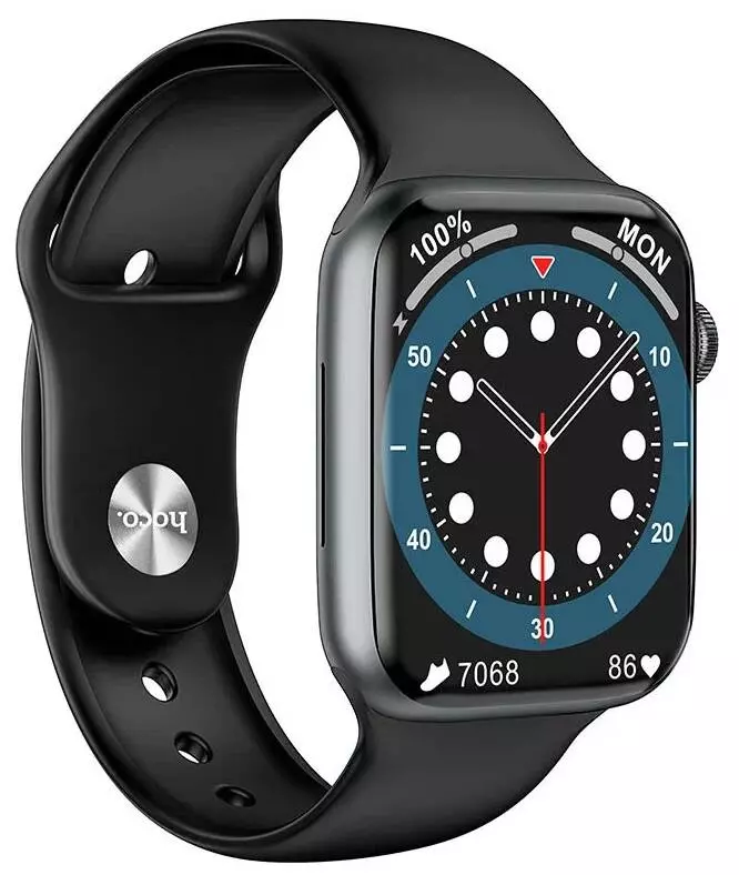 Умные часы Hoco Y1 Pro Smart Watch Black (Черный) Global Version Умные часы Hoco Y1 Pro Smart Watch Black (Черный) Global Version