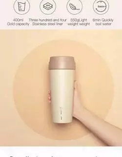 Термокружка Xiaomi 17PIN XLB001 (0,4 л) Beige (Бежевый) Термокружка Xiaomi 17PIN XLB001 (0,4 л) Beige (Бежевый)