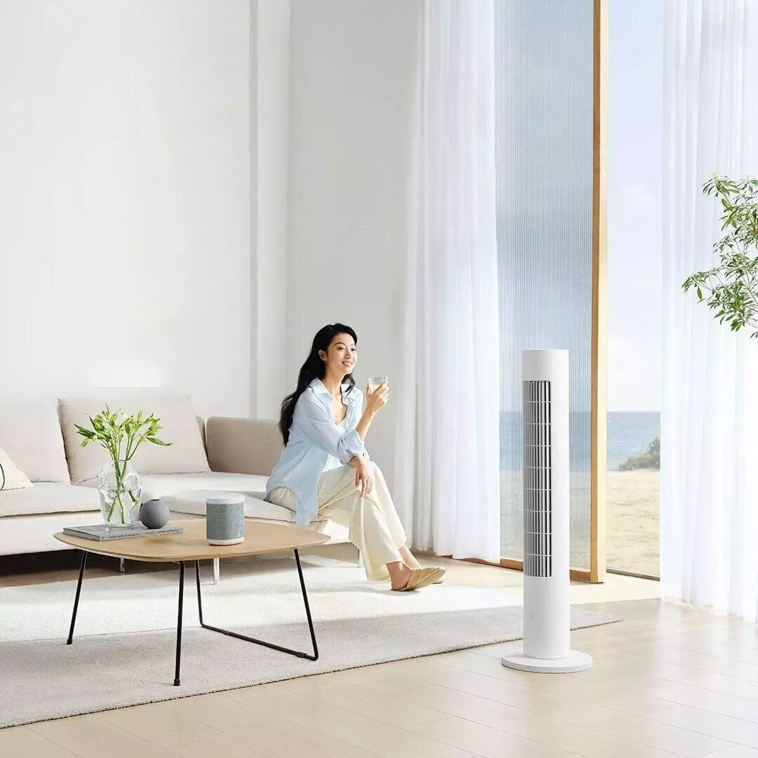 Напольный вентилятор Xiaomi Mijia DC Inverter Tower Fan (BPTS02DM) White (Белый) Напольный вентилятор Xiaomi Mijia DC Inverter Tower Fan (BPTS02DM) White (Белый)