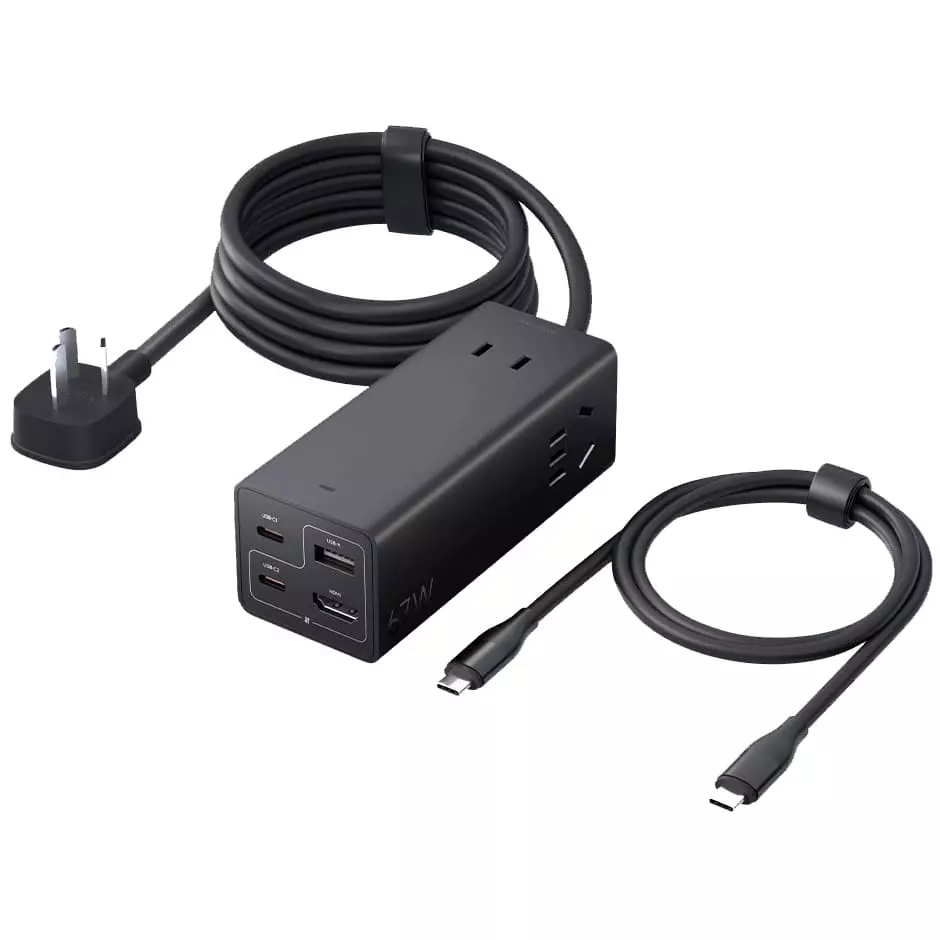 Зарядное устройство Xiaomi 67W Desktop Fast Charging Socket Pro Black (Черный) CN Зарядное устройство Xiaomi 67W Desktop Fast Charging Socket Pro Black (Черный) CN