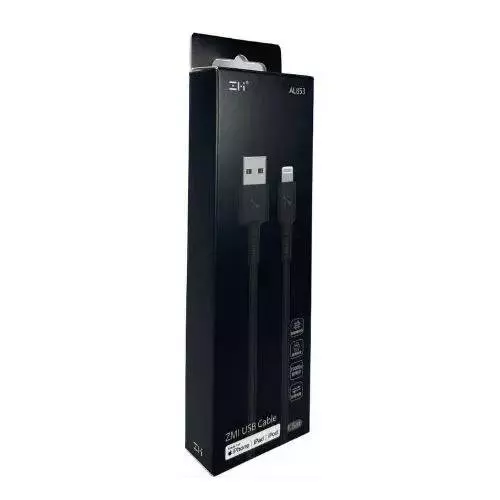Кабель ZMI USB - Lightning MFi (AL853) 150 cm Black (Черный) Кабель ZMI USB - Lightning MFi (AL853) 150 cm Black (Черный)