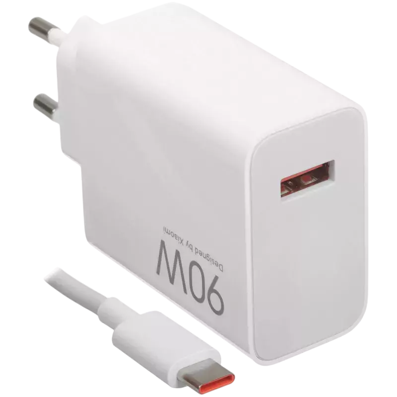 Зарядное устройство Xiaomi 90W HyperCharge Combo Type-A (MDY-15-EK) White (Белый) Global Version Зарядное устройство Xiaomi 90W HyperCharge Combo Type-A (MDY-15-EK) White (Белый) Global Version