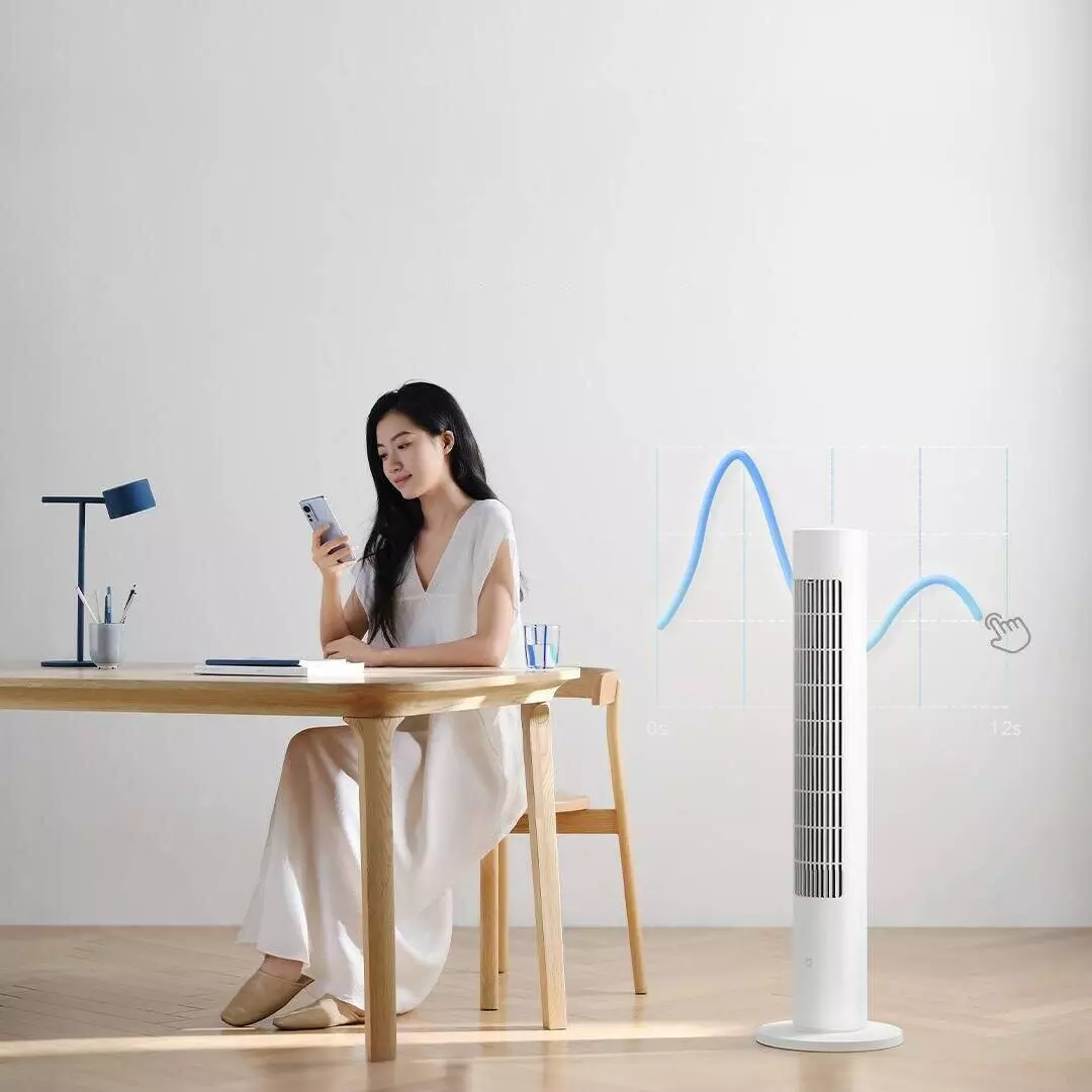 Напольный вентилятор Xiaomi Mijia DC Inverter Tower Fan (BPTS02DM) White (Белый) Напольный вентилятор Xiaomi Mijia DC Inverter Tower Fan (BPTS02DM) White (Белый)