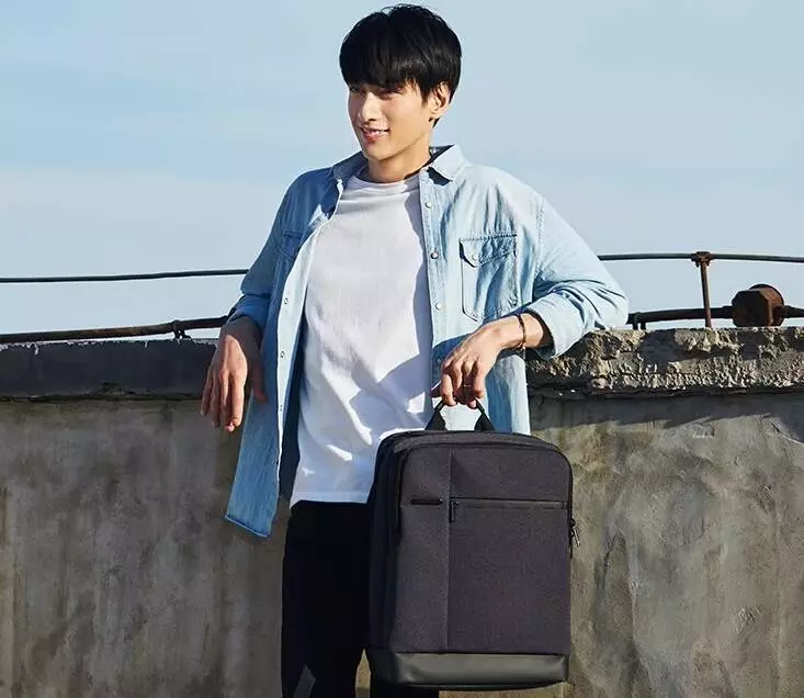 Рюкзак Xiaomi RunMi 90 Points Classic Business Backpack Black (Черный)