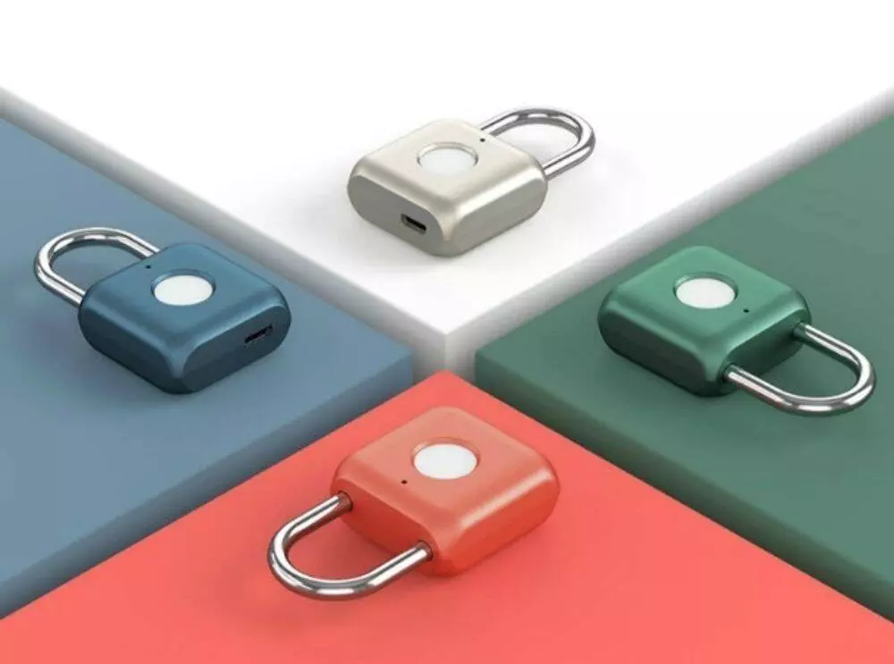 Замок Xiaomi Smart Fingerprint Lock Padlock Kitty Blue (Синий) Замок Xiaomi Smart Fingerprint Lock Padlock Kitty Blue (Синий)