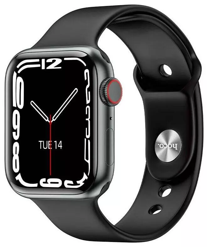 Умные часы Hoco Y1 Pro Smart Watch Black (Черный) Global Version Умные часы Hoco Y1 Pro Smart Watch Black (Черный) Global Version