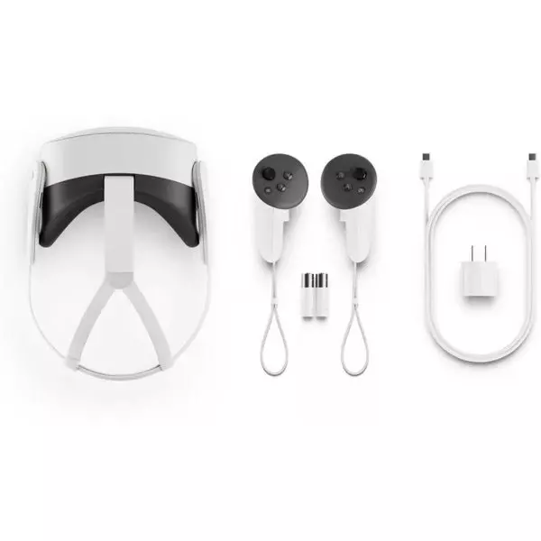 Очки виртуальной реальности Oculus Quest 3S 128GB White (Белый) Очки виртуальной реальности Oculus Quest 3S 128GB White (Белый)